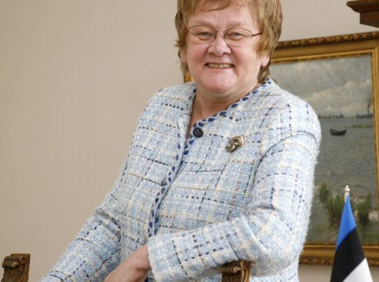 Riigikogu esimees Ene Ergma